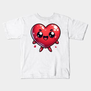 Cute Heart Kids T-Shirt